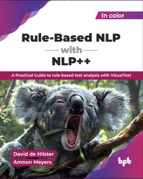 Cover of Rule-Based NLP with NLP++ by David de Hilster and Amnon Meyers